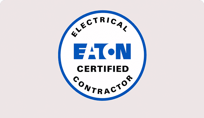 Eaton certified electrical contractor logo